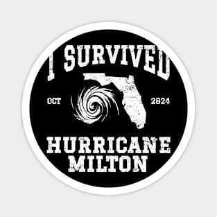 I Survived Hurricane Milton Magnet